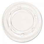 PAC YLS-2FR Crystal-Clear Portion Cup Lids, Fits 1.5-2.5oz Cups, 2400/Carton PCTYLS2FR