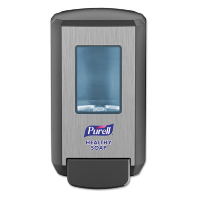 PURELL 5134-01 CS4 Soap Push-Style Dispenser, 1,250 mL, 4.88 x 8.8 x 11.38, Graphite