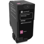 CS720, CS725, CX725 Magenta Return Program Toner Cartridge 74C10M0