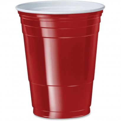 Solo Cup 16 oz. Plastic Cold Party Cups P16R