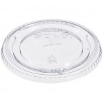 Solo Cup Straw Slotted Clear Lids 626TS