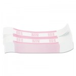 Pap-R Products Currency Straps, Pink, $250 in Dollar Bills, 1000 Bands/Pack CTX400250