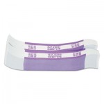 Pap-R Products Currency Straps, Violet, $2,000 in $20 Bills, 1000 Bands/Pack CTX402000