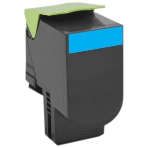 Lexmark Cyan High Yield Toner Cartridge 80C0H20