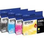 Epson Cyan Ink Cartridge, High Capacity T220XL220-S
