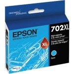 Epson Cyan Ink Cartridge, High-capacity T702XL220-S