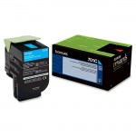 Lexmark Cyan Return Program Toner Cartridge 70C10C0