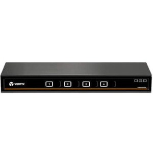 VERTIV Cybex SC900 Secure KVM Switch| 4 Port Universal DP/H Dual Display| PP4.0 SC940DPH-400