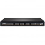 AVOCENT Cybex Secure MultiViewer KVM Switch 4 Port | NIAP Approved | Dual AC SCMV245DPH-400