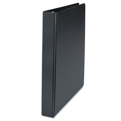 UNV20761 D-Ring Binder, 1" Capacity, 8-1/2 x 11, Black UNV20761