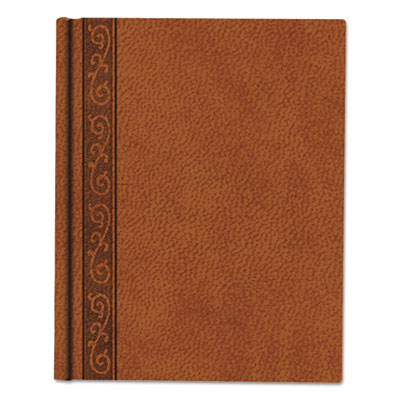 Blueline Da Vinci Notebook, 1 Subject, Medium/College Rule, Tan Cover, 9.25 x 7.25, 75 Sheets REDA8005