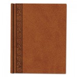Blueline Da Vinci Notebook, 1 Subject, Medium/College Rule, Tan Cover, 11 x 8.5, 75 Pages REDA8004