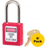 Master Danger Red Safety Padlock 410REDPK