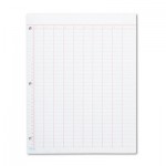 Tops Data Pad w/Numbered Column Headings, 11" x 8 1/2", White, 50 Sheets TOP3619