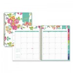 Blue Sky BLS103618 Day Designer CYO Weekly/Monthly Planner, 8 1/2 x 11, White/Floral, 2020 BLS103618