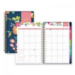 Blue Sky BLS103620 Day Designer CYO Weekly/Monthly Planner, 8 x 5, Navy/Floral, 2021 BLS103620