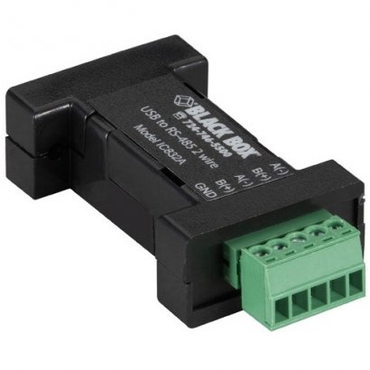 DB9 Mini Converter (USB to Serial), USB/RS-485 (2-wire, Terminal Block) IC832A