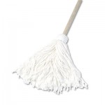 UNS 116R Deck Mop, 48" Wooden Handle, 16oz Rayon Fiber Head, 6/Pack BWK116R