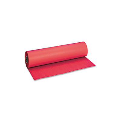 Pacon 5999 Decorol Flame Retardant Art Rolls, 40 lb, 36" x 1000 ft, Cherry Red PAC101203