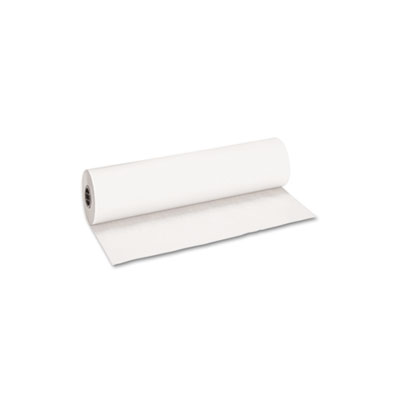 Pacon 5987 Decorol Flame Retardant Art Rolls, 40 lb, 36" x 1000 ft, Frost White PAC101208