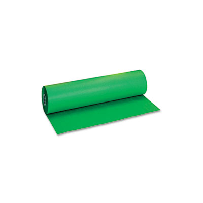 Pacon 5980 Decorol Flame Retardant Art Rolls, 40 lbs., 36" x 1000 ft, Tropical Green PAC101202