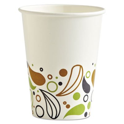 580012BWKC Deerfield Printed Paper Cold Cups, 12 oz, 50 Cups/Pack, 20 Packs/Carton BWKDEER12CCUP