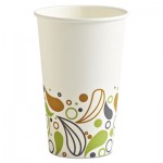 80016BWKH Deerfield Printed Paper Hot Cups, 16 oz, 50 Cups/Pack, 20 Packs/Carton BWKDEER16HCUP