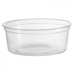 WNA APCTR08 Deli Containers, Clear, 8oz, 50/Pack, 10 Pack/Carton WNAAPCTR08