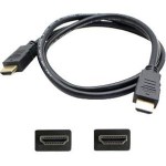 Dell 331-2292 compatible 91cm (3.0ft) HDMI 1.4 Male to Male Black Stacking Cable 331-2292-AO