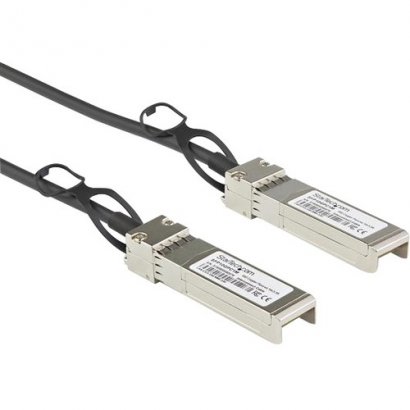 StarTech.com Dell EMC DAC-SFP-10G-1M Compatible SFP+ Direct-Attach Twinax Cable - 1 m (3.3ft) DACSFP10G1M