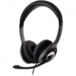 V7 Deluxe USB Stereo Headphones with Microphone HU521-2NP