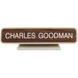 Designer 2"x10" Desk Sign K25