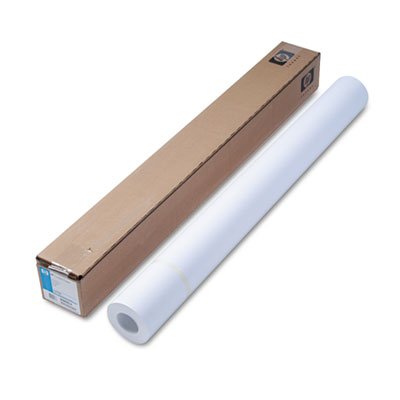 HP Designjet Inkjet Large Format Paper, 4.5 mil, 36" x 150 ft, White HEWC6020B