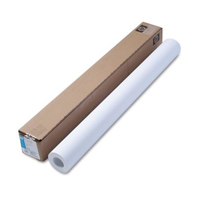 HP Designjet Inkjet Large Format Paper, 6.6 mil, 36" x 100 ft, White HEWC6030C