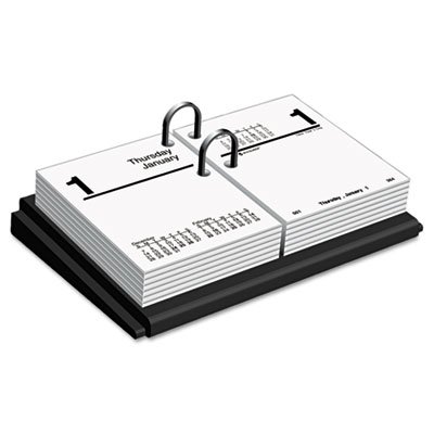 At-A-Glance Desk Calendar Base, Black, 3" x 3 3/4 AAGE1900