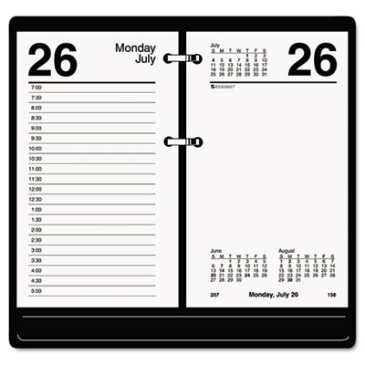 At-A-Glance Desk Calendar Refill, 3 1/2 x 6, White, 2016 AAGE717R50