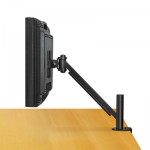 Fellowes Desk-Mount Arm for Flat Panel Monitor, 14 1/2 x 4 3/4 x 24, Black FEL8038201