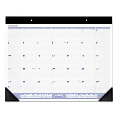 At-A-Glance Desk Pad, 24 x 19, White, 2021 AAGSW23000