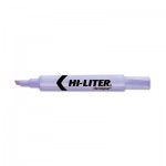 HI-LITER Desk Style Highlighter, Chisel Tip, Fluorescent Purple Ink, Dozen AVE24060