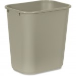 Rubbermaid Commercial Deskside Wastebasket 295600BGCT