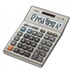 DM-1200BM Desktop Calculator, 12-Digit LCD, Silver CSODM1200BM