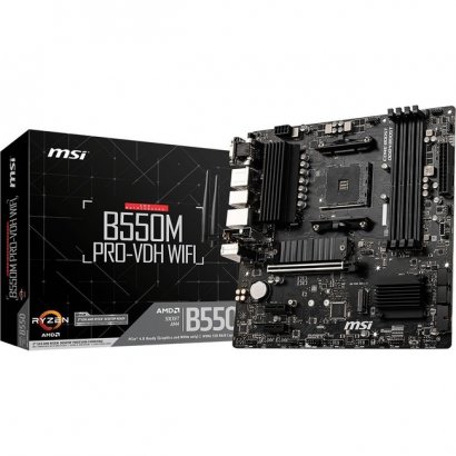 MSI Desktop Motherboard B550MPVDHWIFI