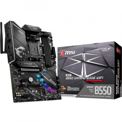 MSI Desktop Motherboard B550GEDGEWIFI