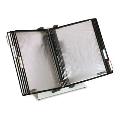Tarifold, Inc Desktop Reference Starter Set, 10 Antimicrobial Wire-Reinforced Pockets TFIDA271