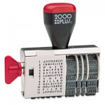Dial-N-Stamp, 12 Phrases, 1 1/2 x 1/8 COS010180