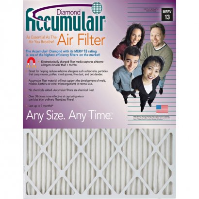 Accumulair Diamond Air Filter FD10X204