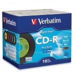 Digital Vinyl CD-R 80MIN 700MB 52x 10pk Jewel Cases 94439