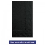 HFM 180513 Dinner Napkins, 2-Ply, 15 x 17, Black, 1000/Carton HFM180513