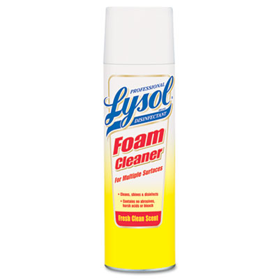 Professional LYSOL Brand 36241-02775 Disinfectant Foam Cleaner, 24 oz Aerosol Spray RAC02775