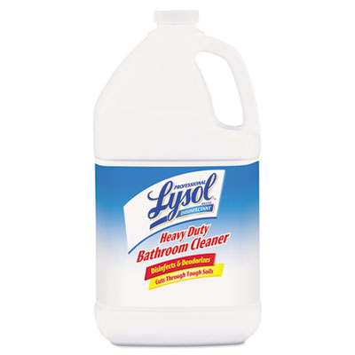 Professional LYSOL Brand 36241-94201 Disinfectant Heavy-Duty Bathroom Cleaner Concentrate, Lime, 1 gal RAC94201EA